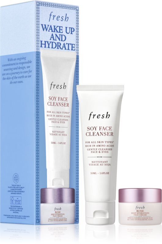 fresh Wake Up & Hydrate set pentru îngrijirea tenului