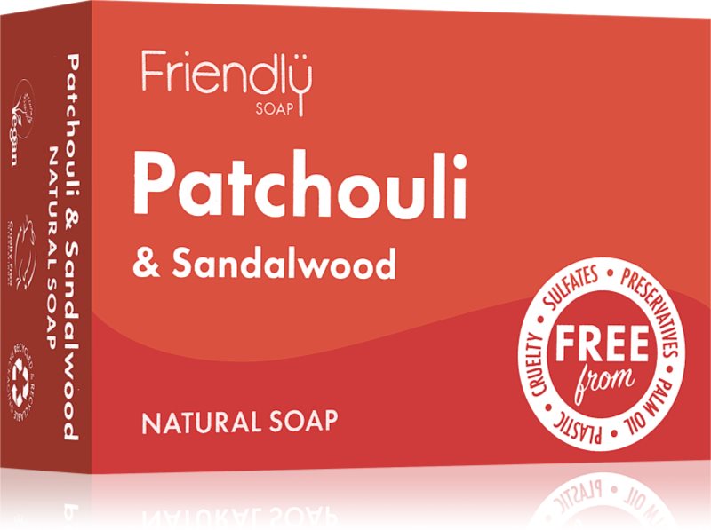 Friendly Soap Natural Soap Patchouli & Sandalwood săpun natural