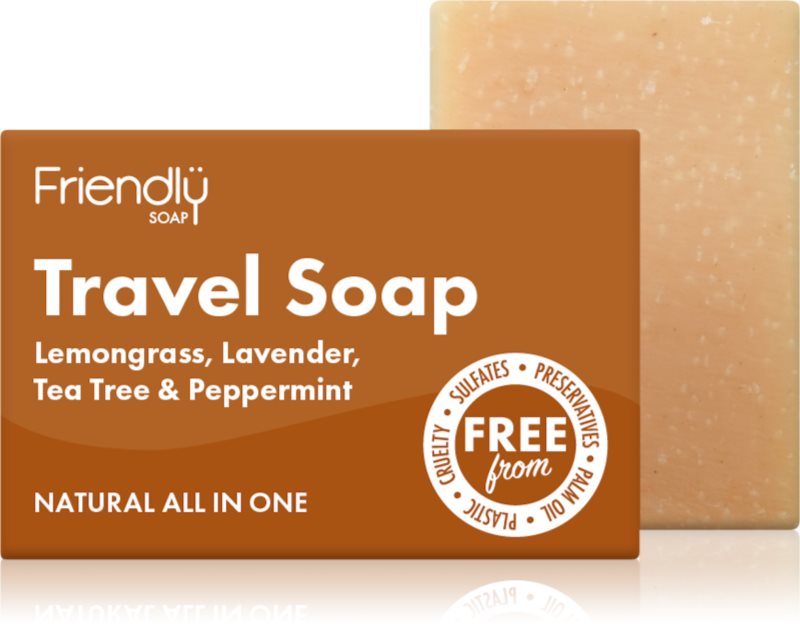 Friendly Soap Travel Soap Hair & Body săpun natural pentru corp si par