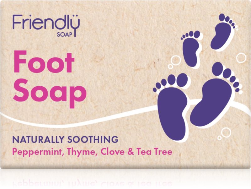 Friendly Soap Foot Soap Sapun natural pentru picioare 95 g