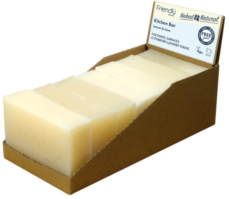Friendly Soap Kitchen Bar Lemon & Lime săpun natural 7x95 g
