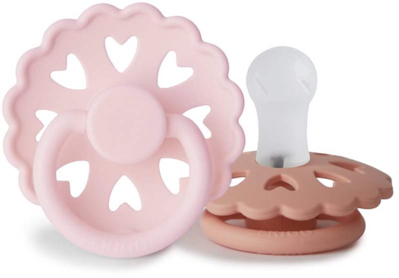 FRIGG Fairytale Round Silicone 2-Pack Size 1 suzetă