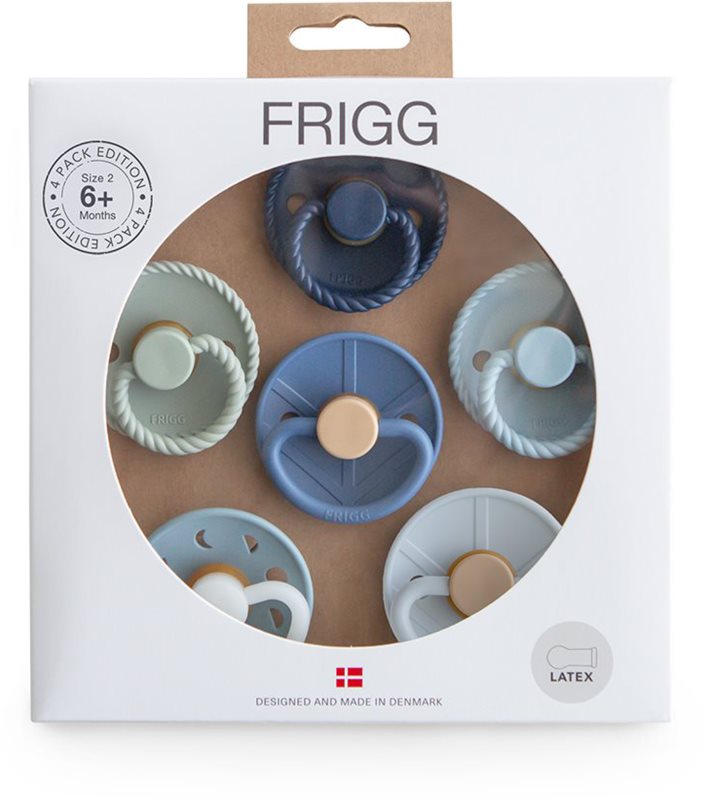 FRIGG Round Latex Endless Sea suzetă