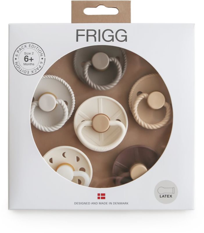 FRIGG 6 Pack Edition Size 2:6-18 months suzetă Earthy Wonder