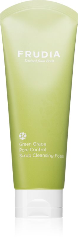 Frudia Green Grape spuma exfolianta pentru curatare pentru micsorarea porilor 145 ml