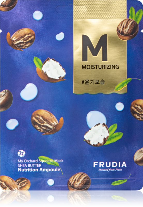 Frudia My Orchard Shea Butter mască textilă hidratantă pentru piele foarte uscata si sensibila 20 ml