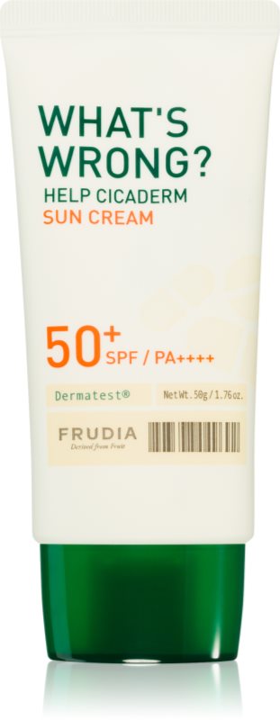Frudia Sun What's Wrong? crema de fata hidratanta SPF 50+ 50 g
