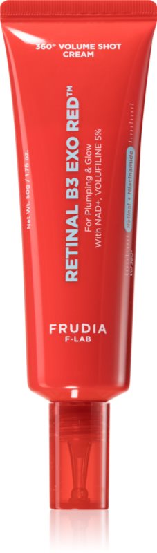 Frudia Retinal B3 Exo Red 360º Volume Shot Cream cremă pentru revitalizare și iluminare sporirea elasticității tenului 50 g