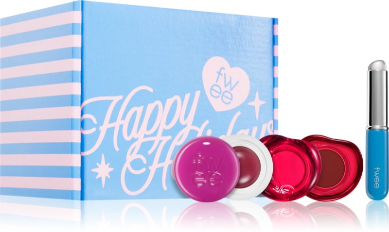 fwee Lip&Cheek Set set cadou buze si obraz 1 buc