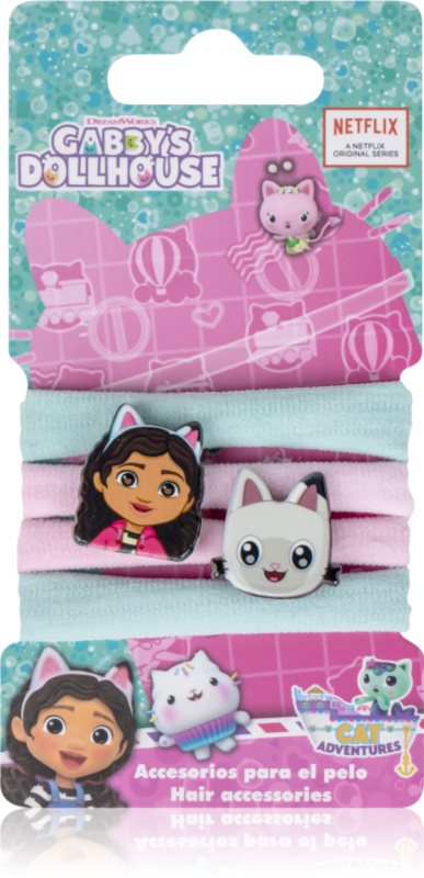 Gabby's Dollhouse Hair Accessories Elastic pentru păr 4 bucăți 4 buc