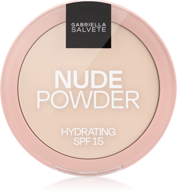 Gabriella Salvete Fixing Powder Hydrating pudră compactă SPF 15