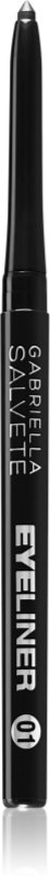 Gabriella Salvete Automatic Eyeliner dermatograf automat culoare 01 Black 0,28 g