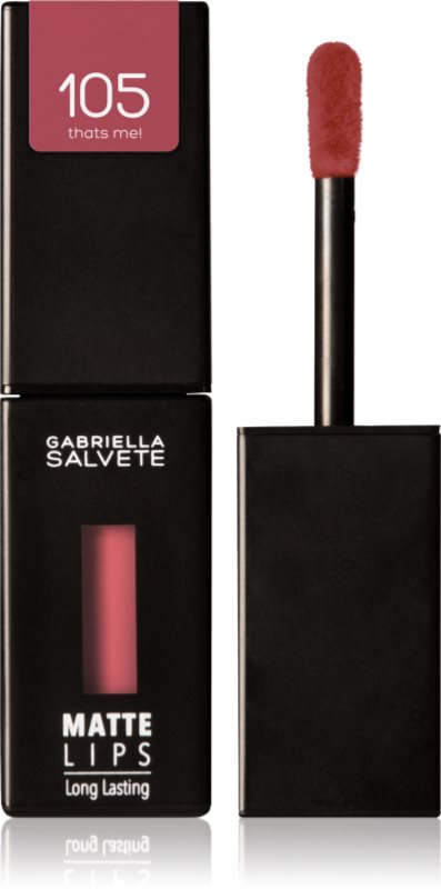 Gabriella Salvete Matte Lips Ruj de buze lichid, de lunga durata cu efect matifiant