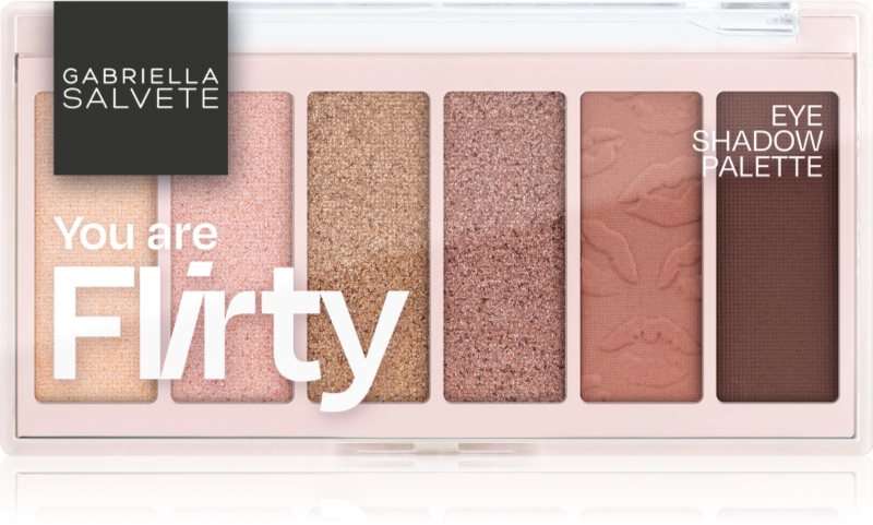 Gabriella Salvete Eyeshadow 6 Shades Palette paleta farduri de ochi