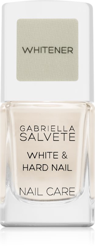 Gabriella Salvete Nail Care White & Hard Nail lac intaritor de baza pentru unghii cu efect de întărire 11 ml