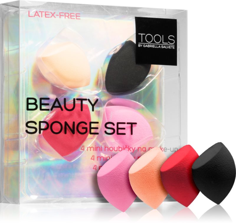 Gabriella Salvete Tools Make-Up Sponge aplicator spumă asupra machiajului mini 4 buc
