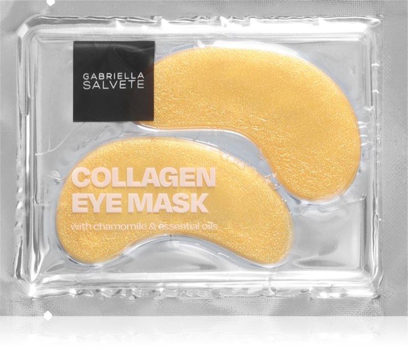 Gabriella Salvete Eye Mask Collagen Gold Masca pentru ochi pentru reducerea cearcanelor cu colagen 5 buc
