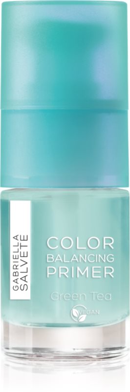 Gabriella Salvete Color Balancing Primer bază de machiaj împotriva înroșirii cu extracte de ceai verde 15 ml