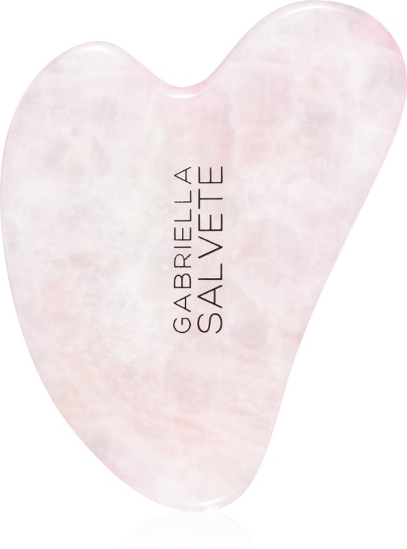 Gabriella Salvete Tools Gua Sha accesoriu de masaj faciale tip Rose Quartz 1 buc