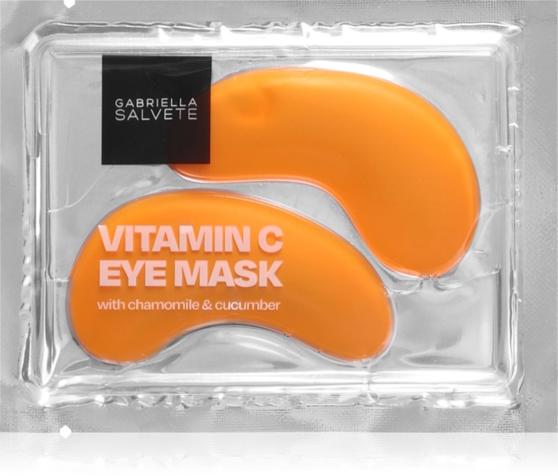Gabriella Salvete Eye Mask Vitamin C masca pentru ochi pentru luminozitate si hidratare 5 buc