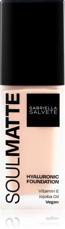 Gabriella Salvete SoulMatte Hyaluronic Foundation machiaj persistent cu efect matifiant