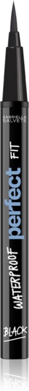 Gabriella Salvete Perfect Fit Waterproof dermatograf rezistent la apă culoare Black 0.6 ml