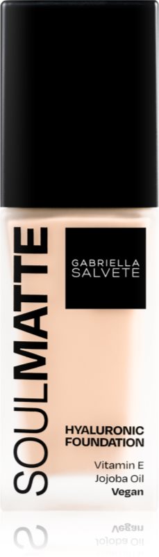 Gabriella Salvete SoulMatte Hyaluronic Foundation machiaj persistent cu efect matifiant
