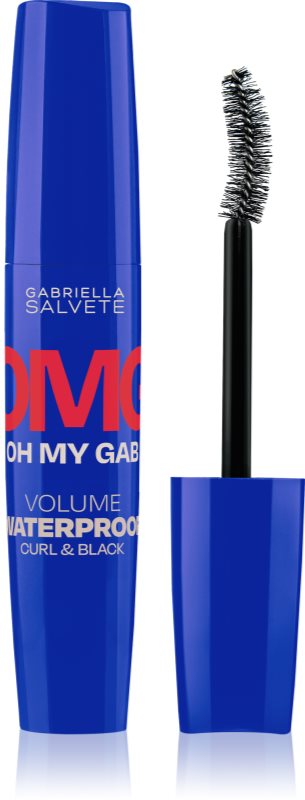 Gabriella Salvete Oh My Gab! OMG Waterproof mascara rezistent la apa pentru alungire, rotire si volum culoare 14 ml