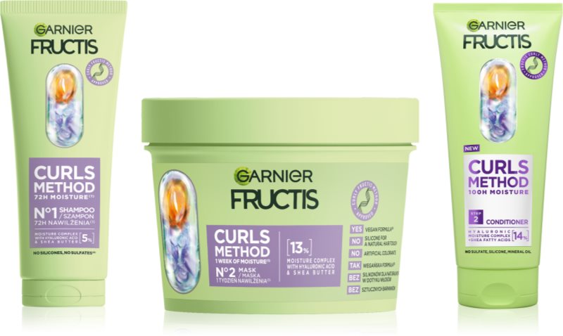 Garnier Fructis Curls Method set pentru păr