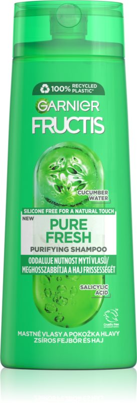 Garnier Fructis Pure Fresh sampon fortifiant 400 ml