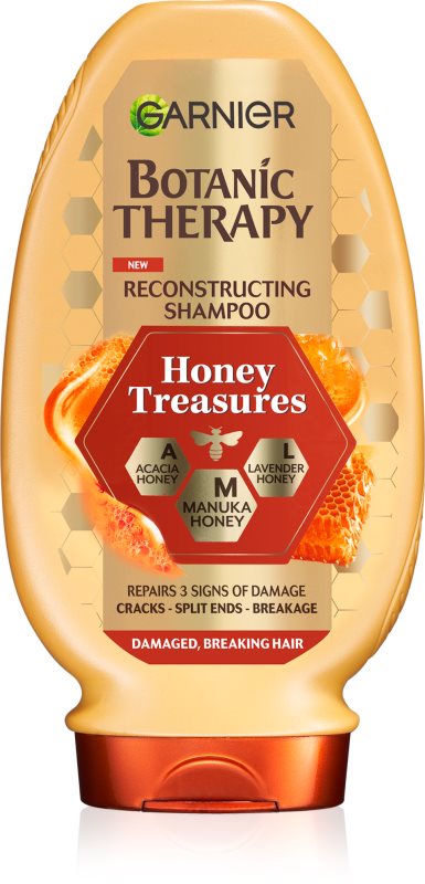 Garnier Botanic Therapy Honey & Propolis balsam regenerator pentru par deteriorat fără parabeni 200 ml
