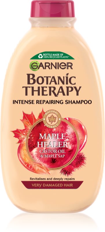 Garnier Botanic Therapy Castor Oil sampon de întărire pentru părul subtiat cu tendința de a cădea 400 ml