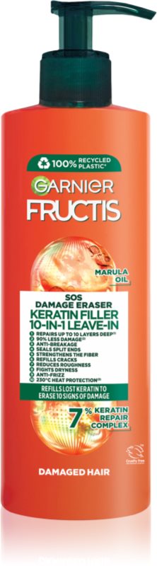 Garnier Fructis SOS Repair 10IN1 tratament pentru îngrijirea părului fără clătire 400 ml