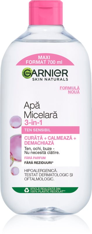 Garnier Skin Naturals apa cu particule micele pentru piele sensibilă