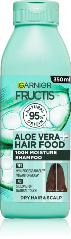 Garnier Fructis Aloe Vera Hair Food sampon hidratant pentru par normal spre uscat 350 ml