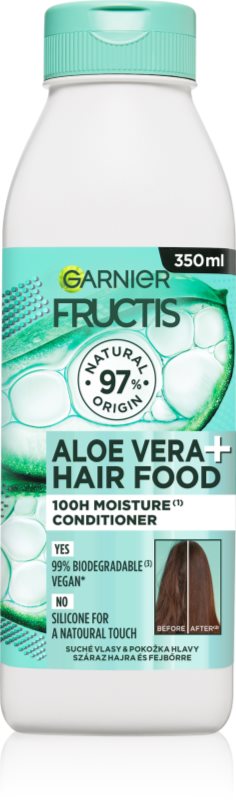 Garnier Fructis Aloe Vera Hair Food balsam hidratant pentru par normal spre uscat 350 ml
