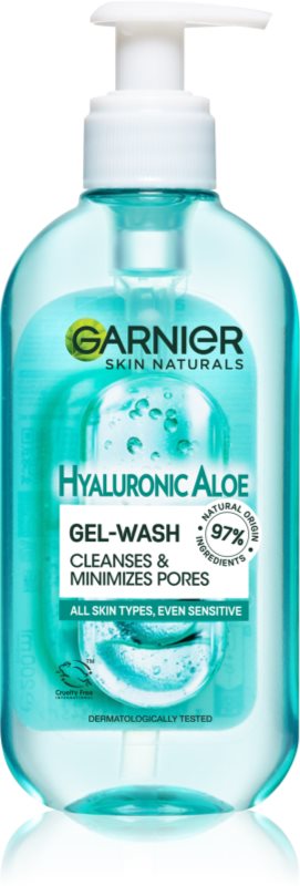 Garnier Hyaluron + Hyaluronic Aloe gel de curățare 200 ml