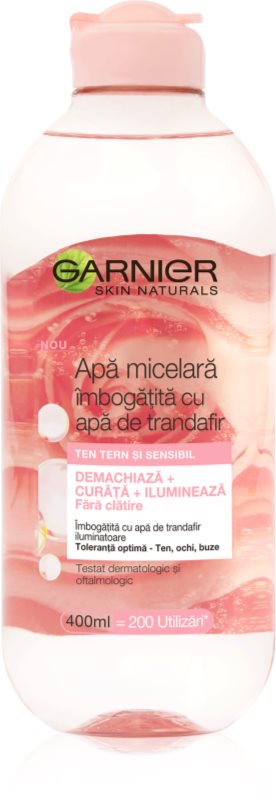 Garnier Skin Naturals apa cu particule micele cu apă de trandafiri 400 ml