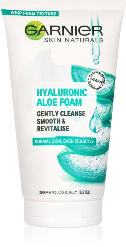 Garnier Hyaluron + Hyaluronic Aloe spuma de curatat 150 ml