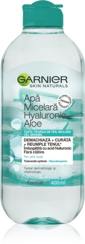 Garnier Hyaluron + Hyaluronic Aloe apa cu particule micele 400 ml