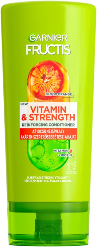 Garnier Fructis Vitamin & Strength balsam pentru întărirea părului 200 ml