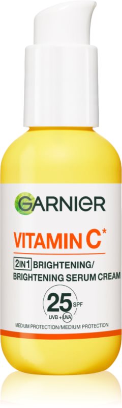 Garnier Vitamin C ser crema pentru o piele mai luminoasa cu vitamina C 50 ml