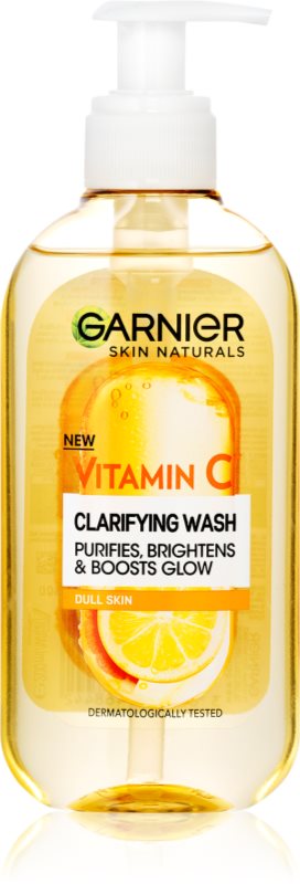 Garnier Vitamin C gel de curățare, cu efect de iluminare faciale 200 ml