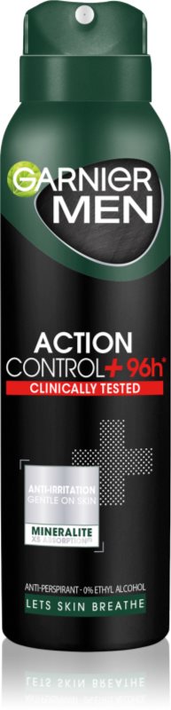 Garnier Men Mineral Action Control + spray anti-perspirant 150 ml