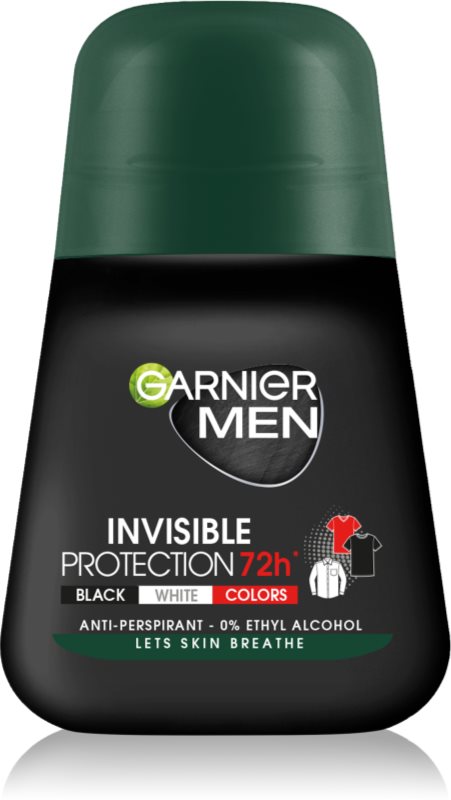 Garnier Men Mineral Neutralizer antiperspirant roll-on impotriva petelor albe 50 ml