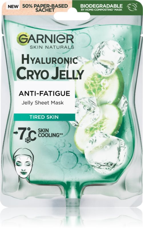 Garnier Cryo Jelly masca pentru celule cu efect racoritor 27 g