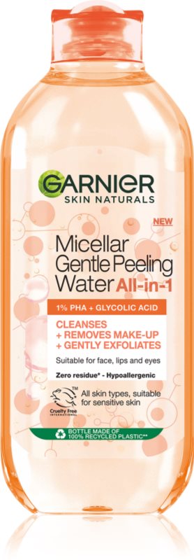 Garnier Skin Naturals Micellar Gentle Peeling apa cu particule micele cu efect exfoliant 400 ml