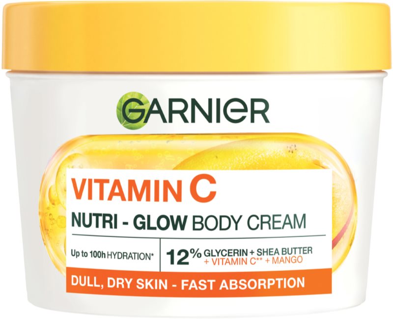 Garnier Body SuperFood cremă de corp, cu efect de iluminare cu vitamina C 380 ml