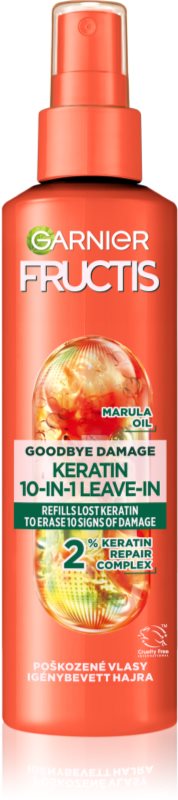 Garnier Fructis Goodbye Damage spray care nu necesita clatire cu keratina 150 ml