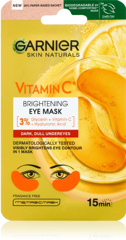 Garnier Vitamin C masca de hidratare si luminozitate zona ochilor cu vitamina C 5 g